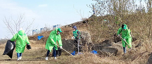 Сотрудники Росприроднадзора в Нижнем Новгороде приняли участие во Всероссийском субботнике